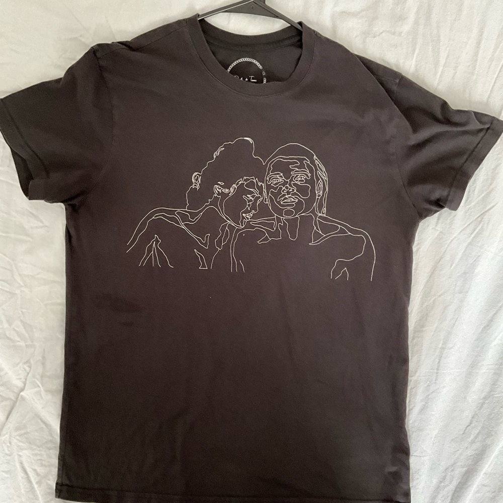 Designer Death to Tennis black tee shirt